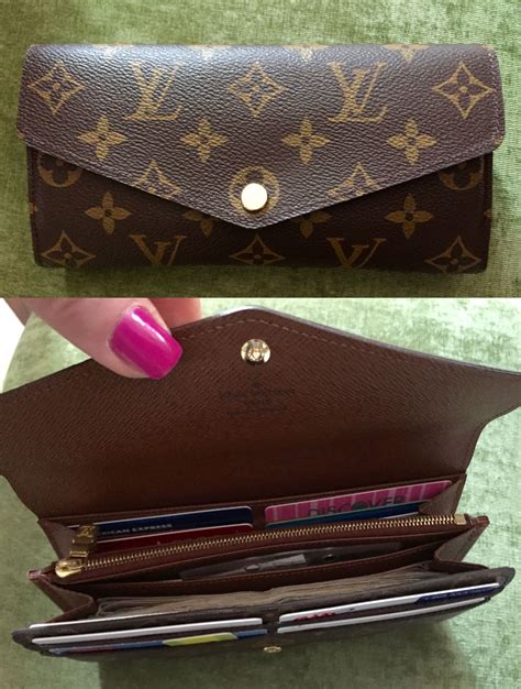 lv sarah wallet conversion kit|louis vuitton long wallet women's.